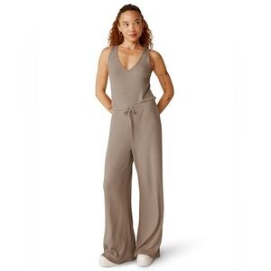 NWT Beyond Yoga Jetsetter Jumpsuit in Birch, Size S